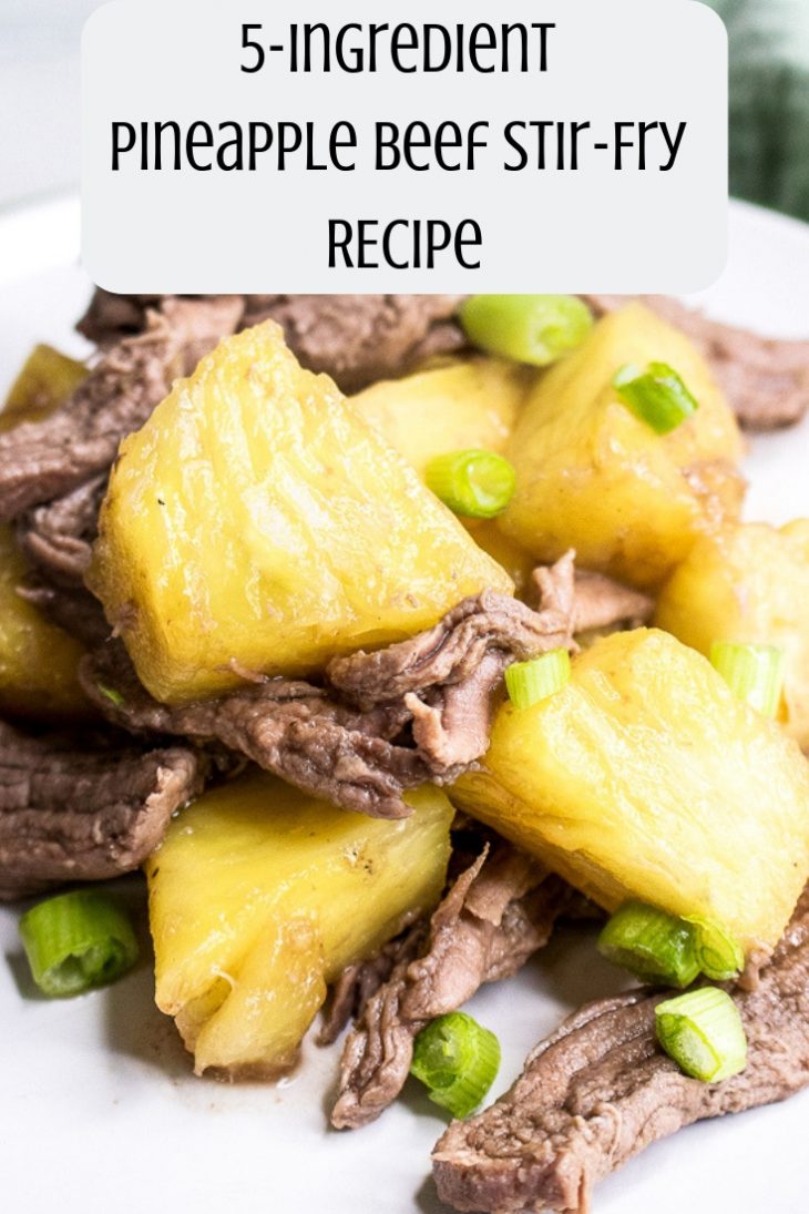 5-Ingredient Pineapple Beef Stir-Fry  Recipe